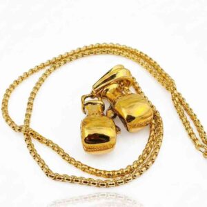 گردنبند طرح بوکس